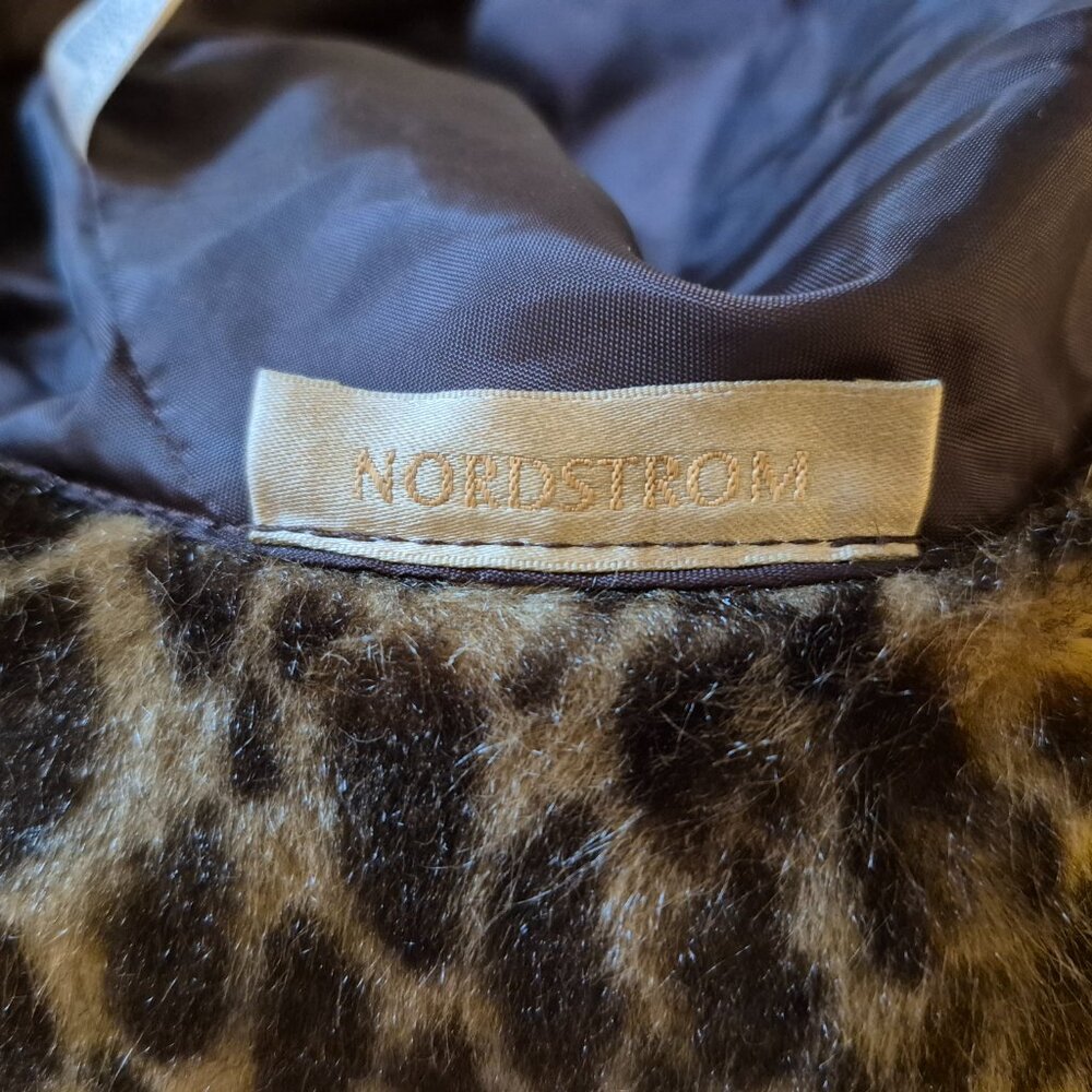 Vintage Leopard print Faux Fur Hat - Picture 9 of 9